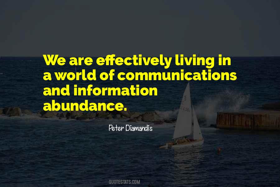 We Are Living In A World Quotes #932873