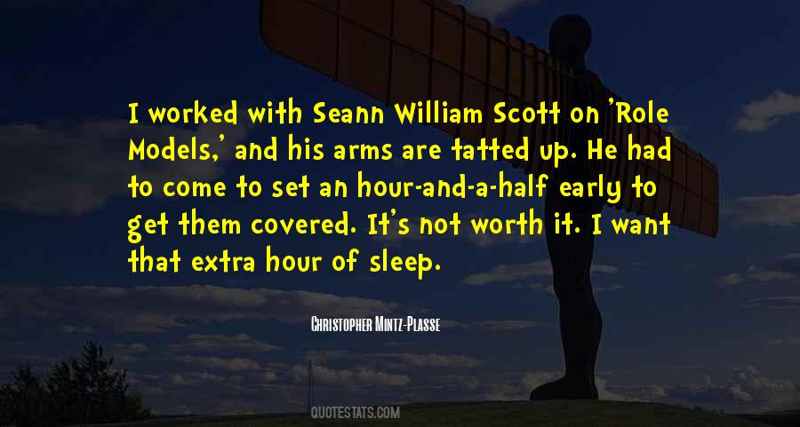 Extra Hour Of Sleep Quotes #1017931