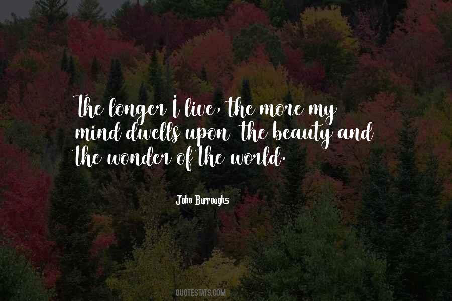 Nature Wonder Quotes #377911