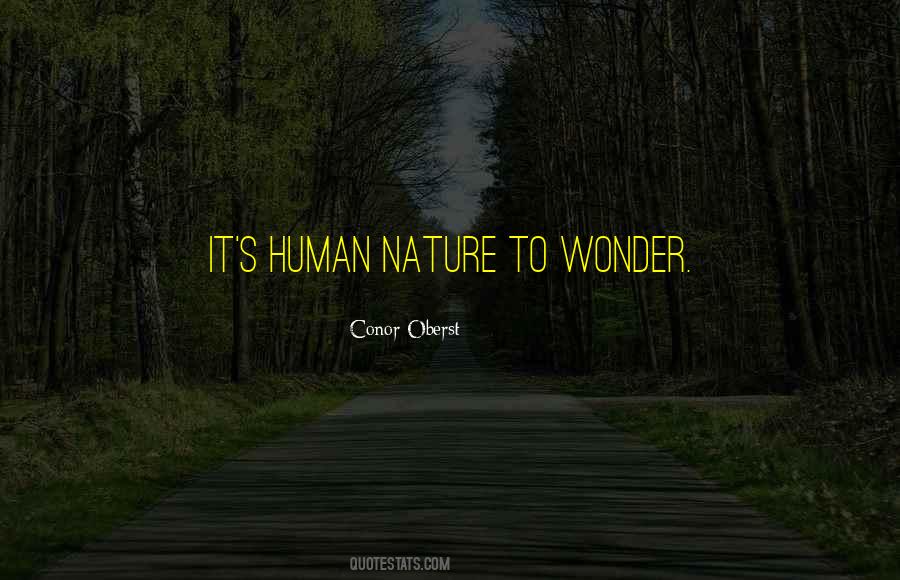 Nature Wonder Quotes #714616