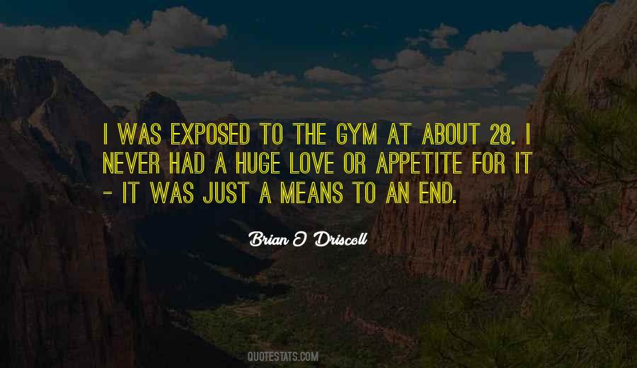 Love Gym Quotes #1510117