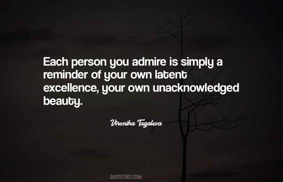 Admire A Person Quotes #1008653