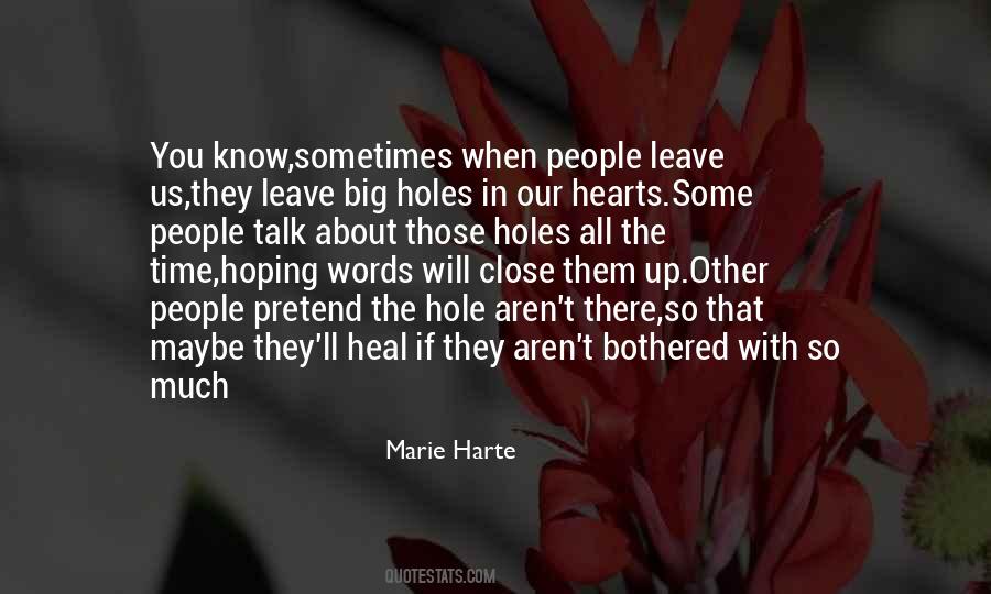 Quotes About Harte #1829615