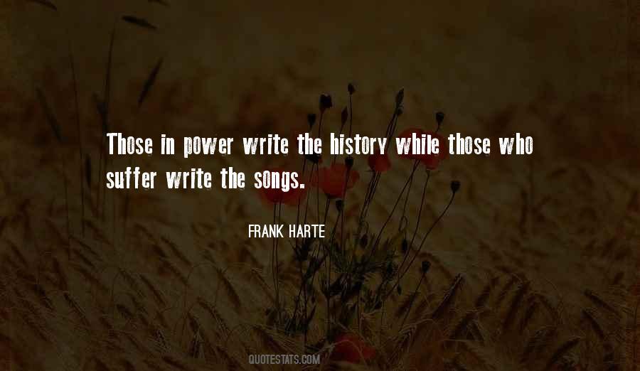 Quotes About Harte #908907