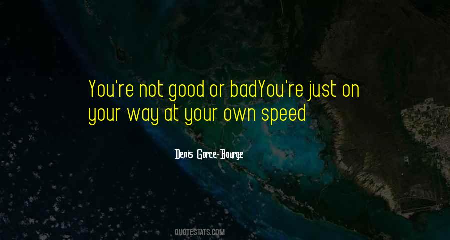 Not Good Not Bad Quotes #533285