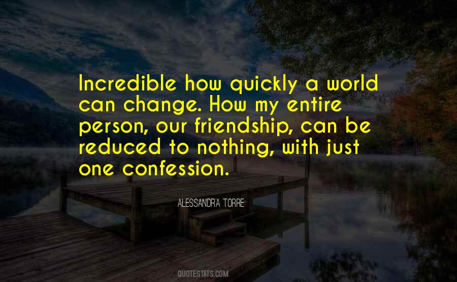 Change My World Quotes #1189043