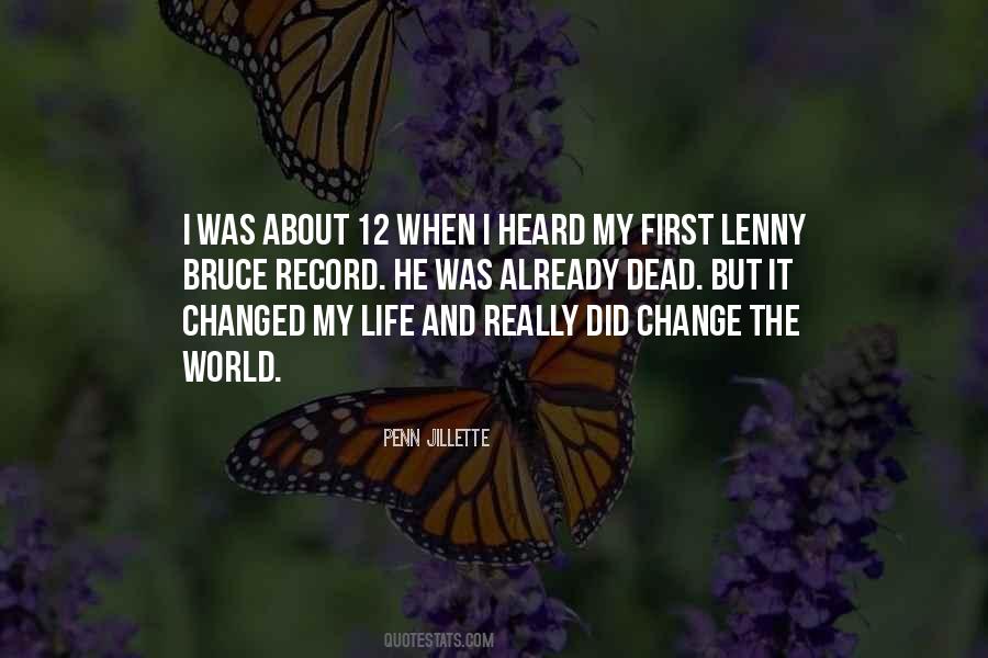Change My World Quotes #371848