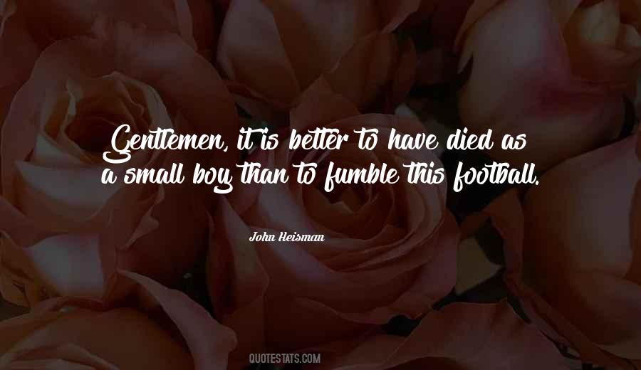 Football Fumble Quotes #868742