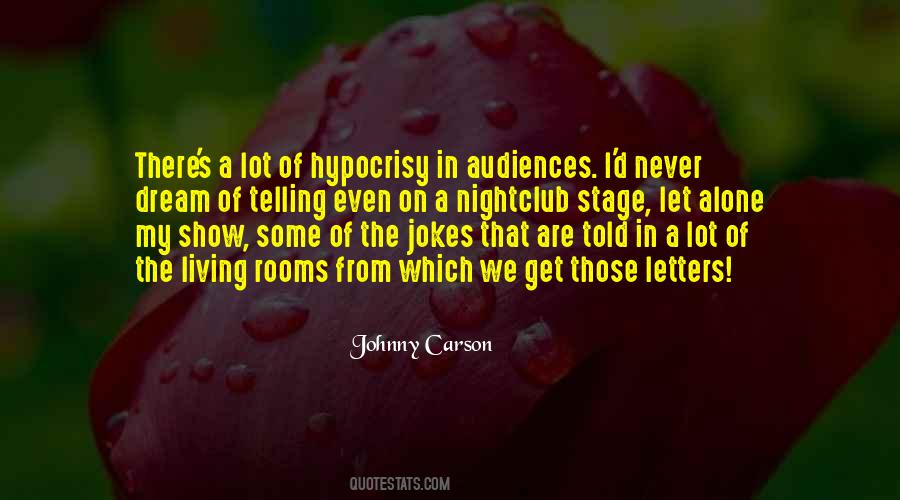 Johnny Carson Show Quotes #1839963