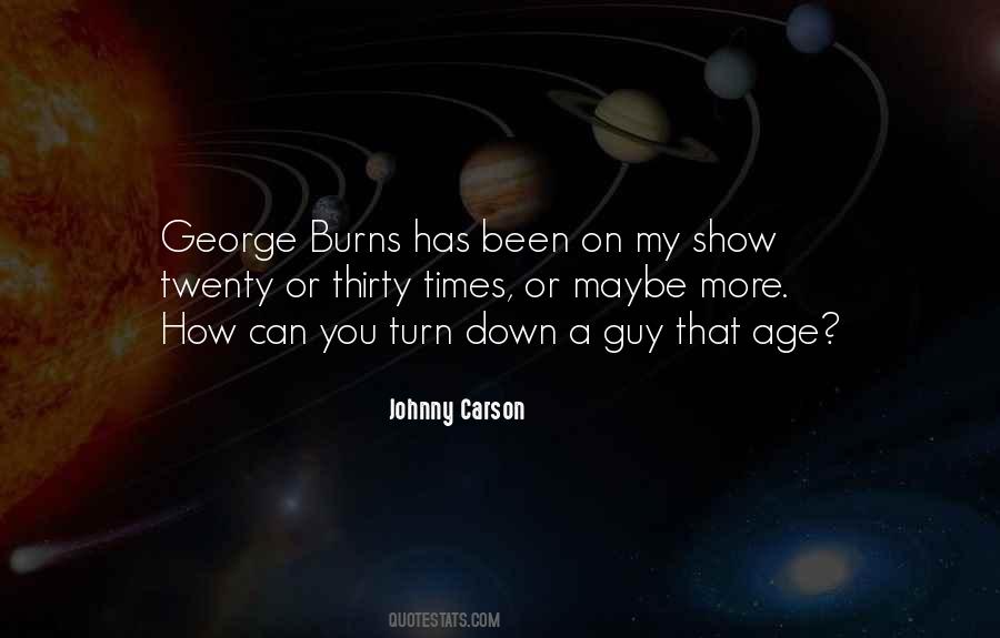 Johnny Carson Show Quotes #281968