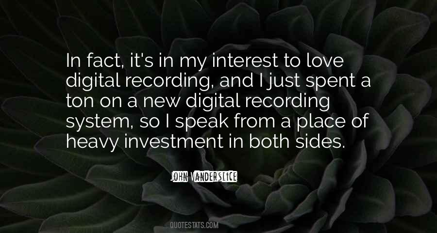 New Investment Quotes #499087