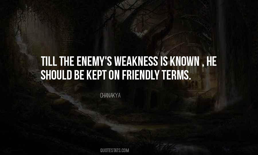 Friendly Enemy Quotes #787587