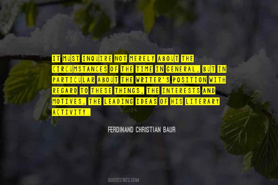 Time And Circumstances Quotes #1693551