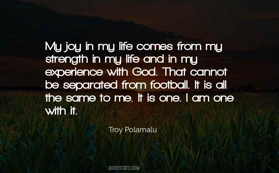 Football Is My Life Quotes #770413