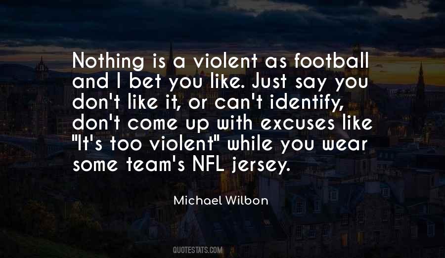 Football Jersey Quotes #1398770