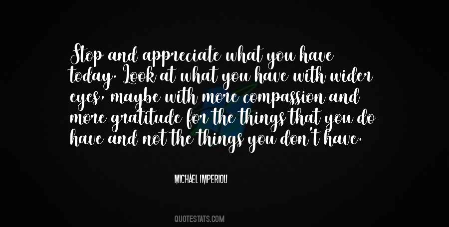 Compassion And Gratitude Quotes #1322637