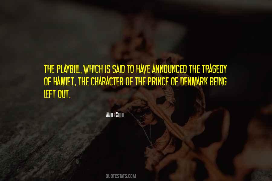 Tragedy Character Quotes #1082304