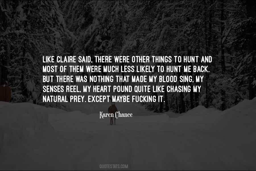 Back To My Senses Quotes #1146681