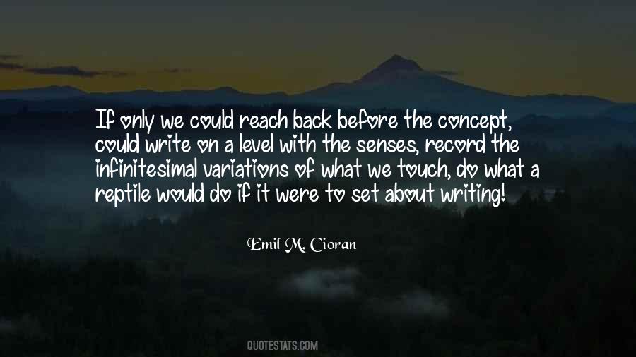 Back To My Senses Quotes #142181