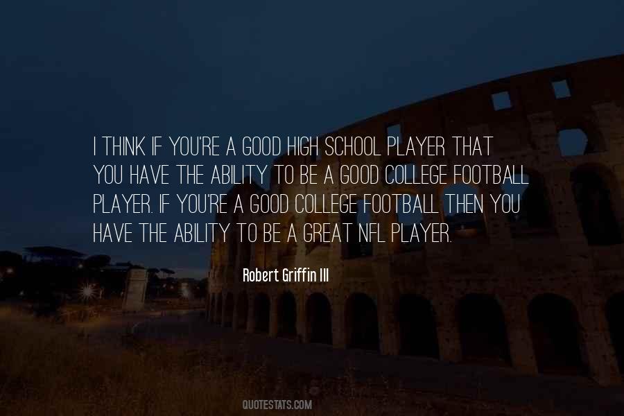 Football Player Quotes #253798