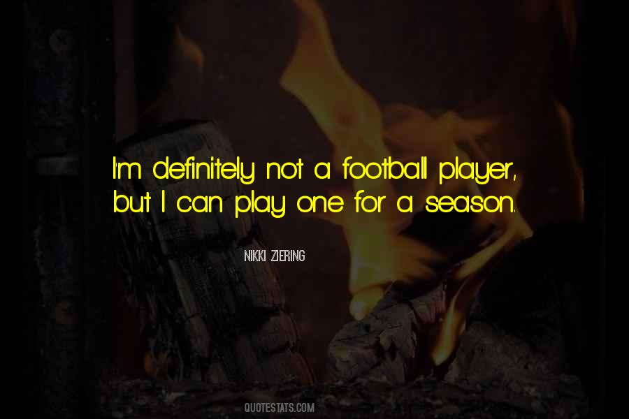 Football Player Quotes #291615