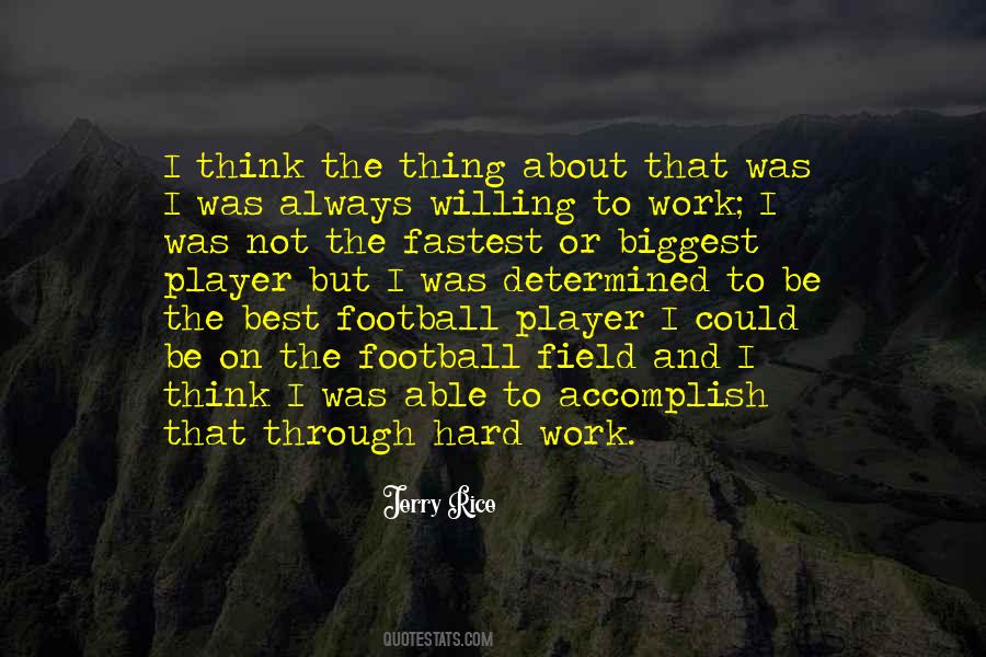 Football Player Quotes #341765