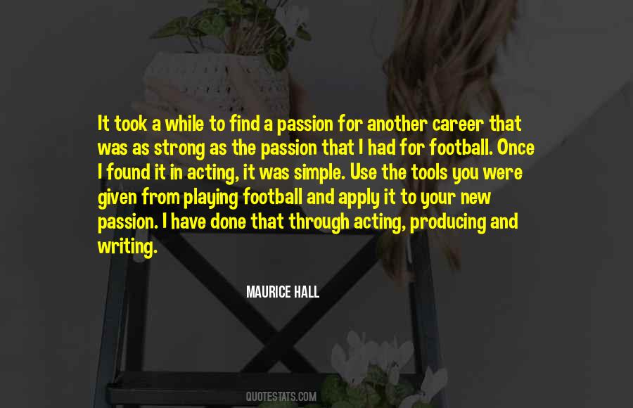 Football Playing Quotes #15005