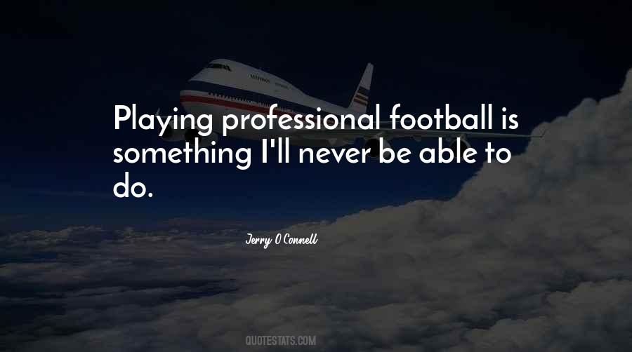 Football Playing Quotes #491450