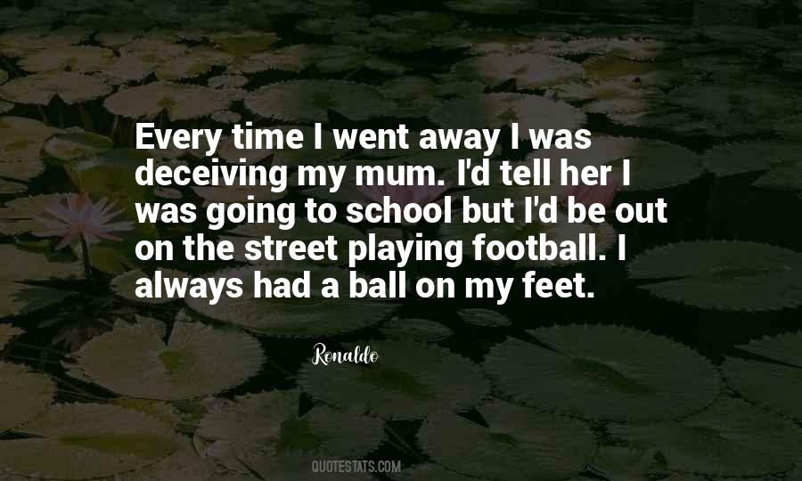 Football Playing Quotes #538240
