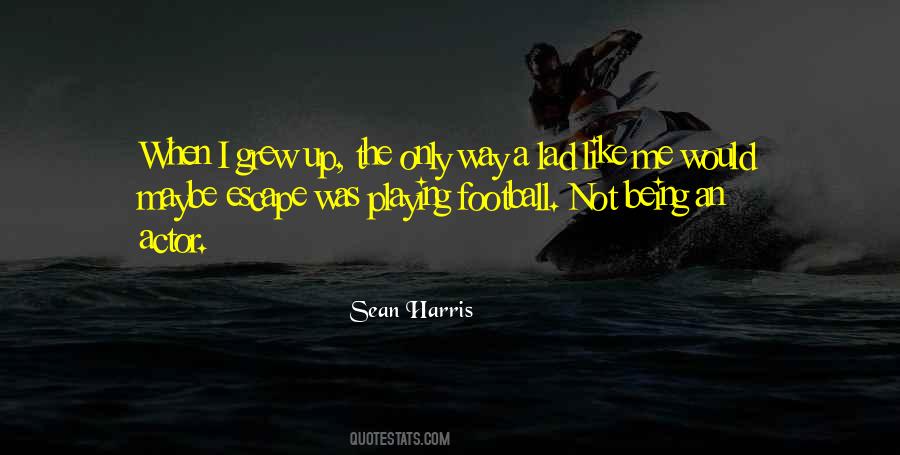 Football Playing Quotes #548131