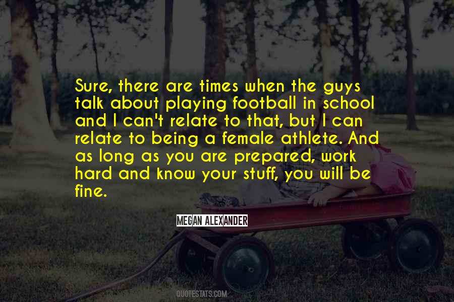 Football Playing Quotes #564089