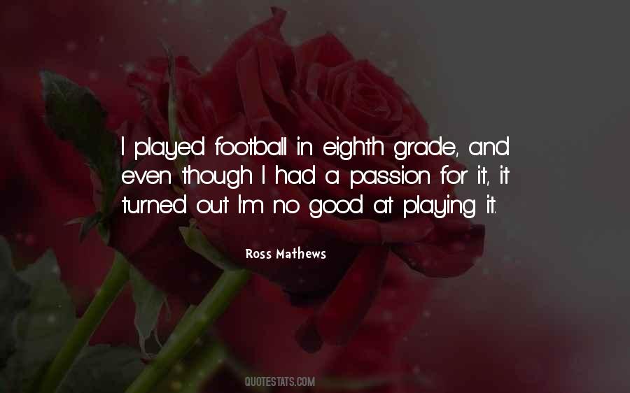 Football Playing Quotes #765812