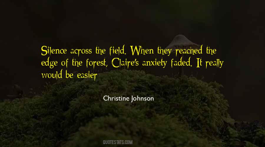 Forest Silence Quotes #1248862