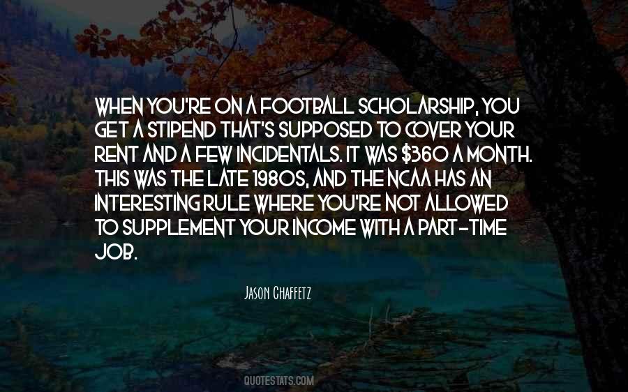 Football Scholarship Quotes #1202359