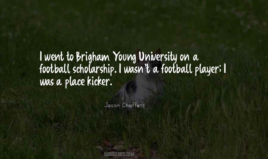 Football Scholarship Quotes #861467