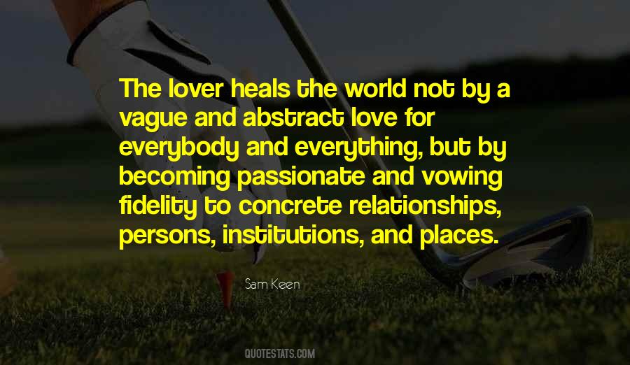 Concrete Love Quotes #93613
