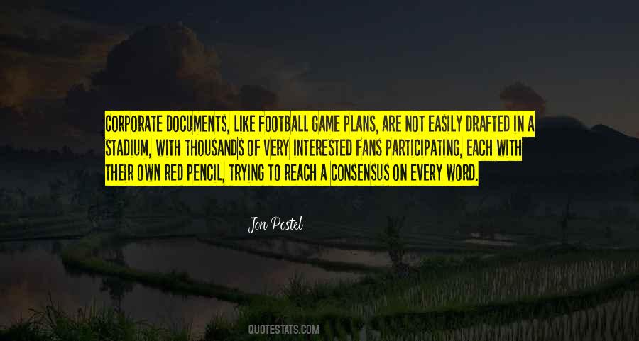 Football Stadium Quotes #1798336