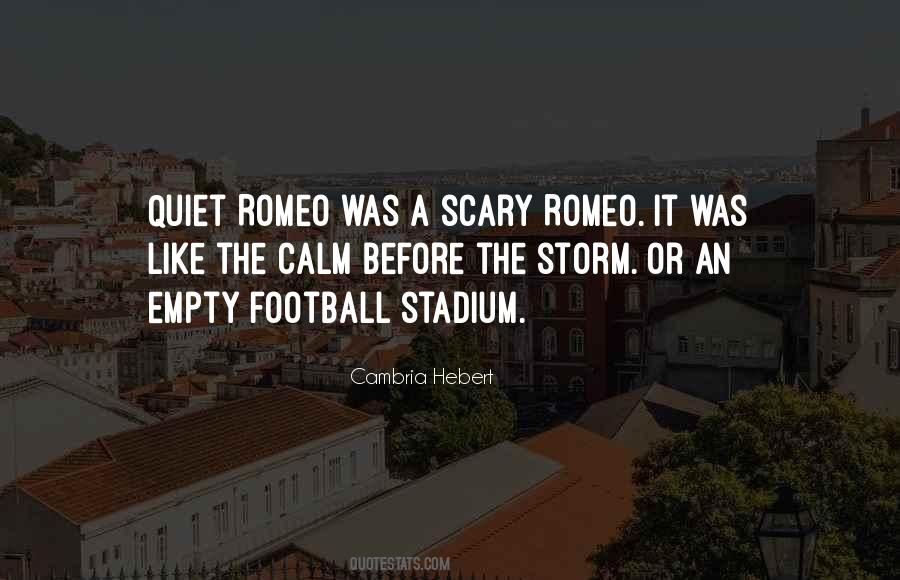 Football Stadium Quotes #773275