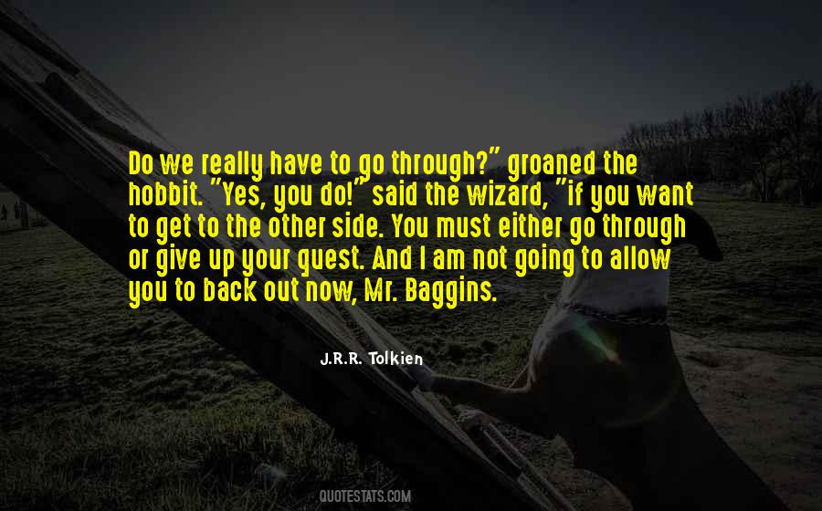 Either Give Up Quotes #1001899