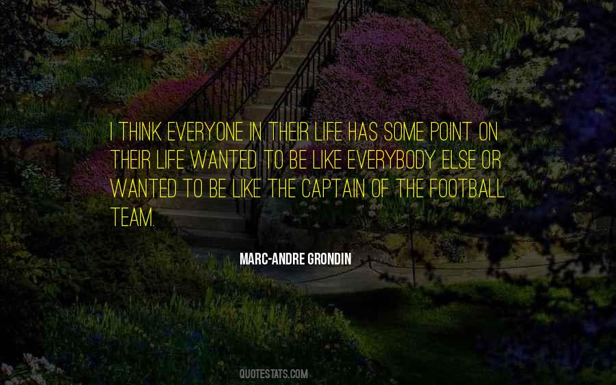 Football Team Captain Quotes #281760