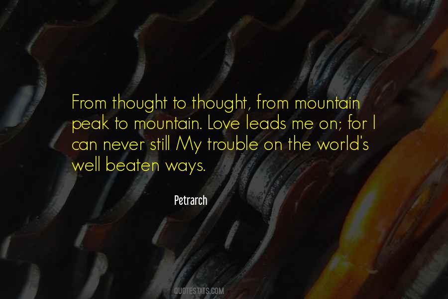 Mountain Love Quotes #1816625