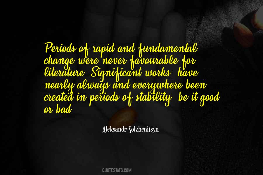 Quotes About Change And Stability #249866