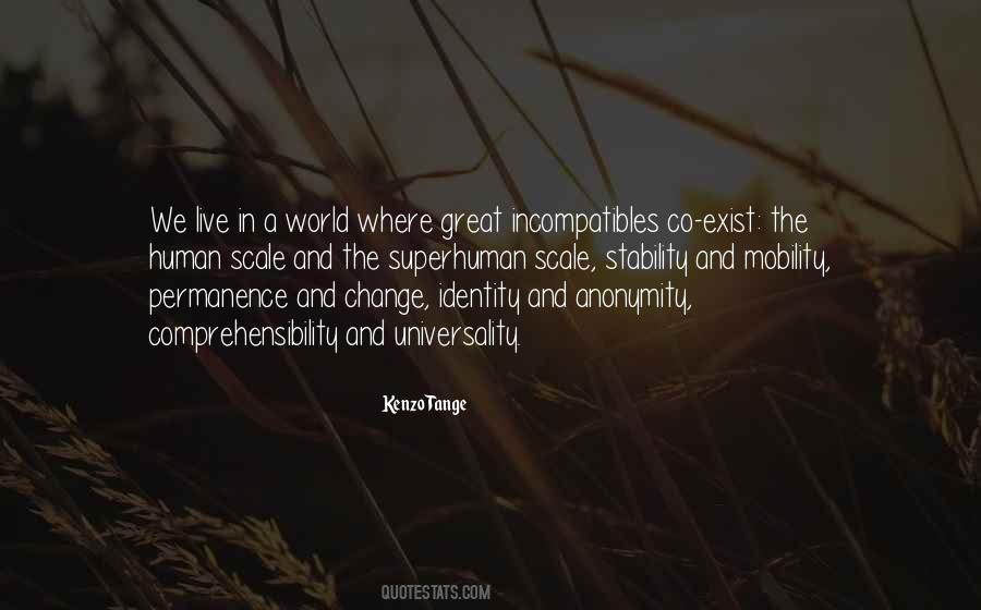 Quotes About Change And Stability #861011