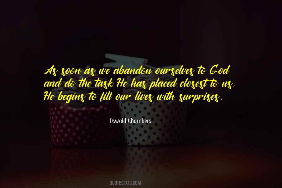 Nothing Surprises God Quotes #1209655