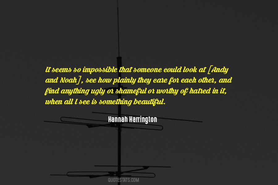 Quotes About Harrington #651861