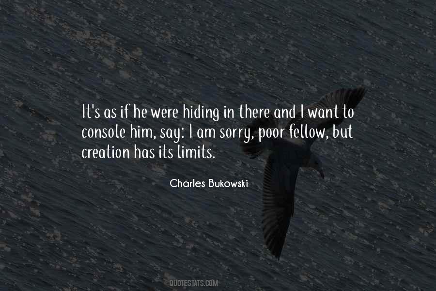 Hiding From Yourself Quotes #90324