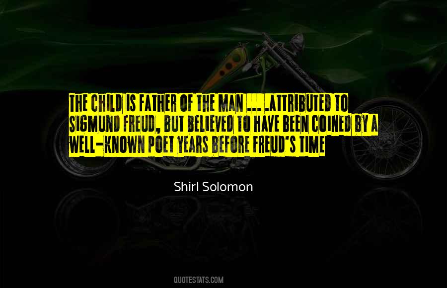 Child Is The Father Of Man Quotes #814461