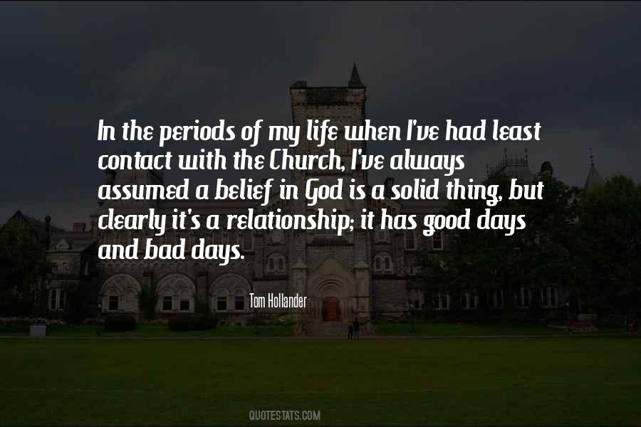 Bad Days Good Days Quotes #254930