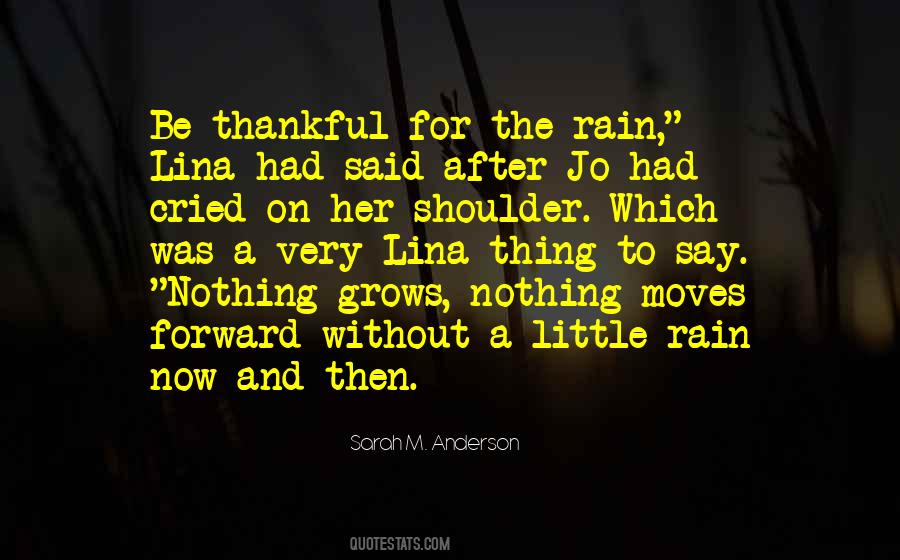 Without The Rain Quotes #1494639