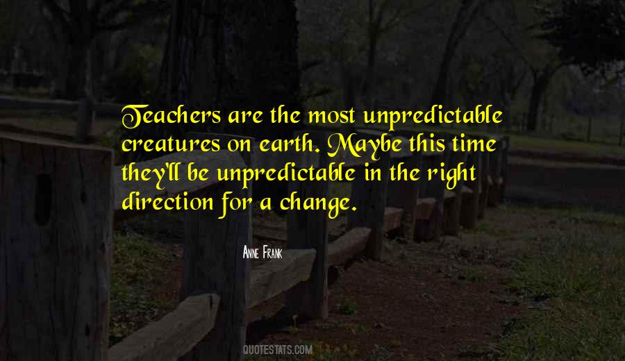 For A Change Quotes #1628894